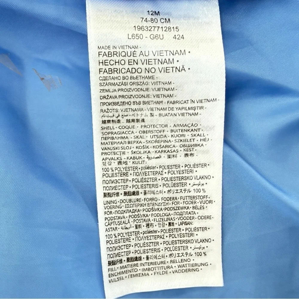 Nike Girls 3-Piece Vest, Top & Leggings Set - Blue, Pink, Silver - Picture 10 of 13